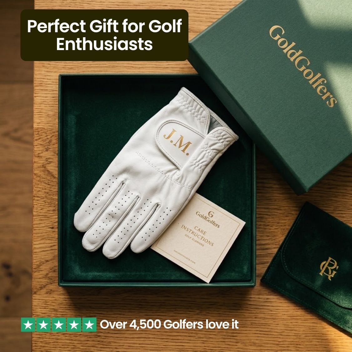 GoldGolfers™ Personalized Golf Glove