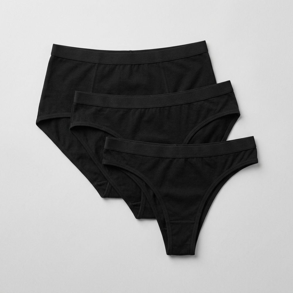 Sontivia Organic Cotton Underwear (3 Pack)